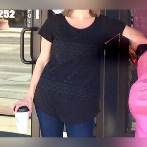 PerSeption Concept Short-sleeve Top Black S